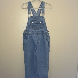 Vintage Y2K No Boundaries Denim Blue Carpenter Overalls Juniors Medium
